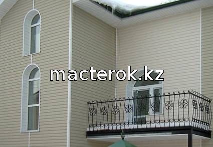 сайдинг для отделки фасада в костанае