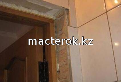 установка дверного косяка в костанае