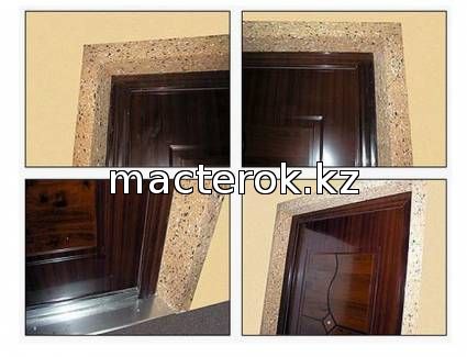 Качественно заделываем дверные откосы